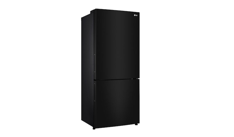 LG 450L Bottom Mount Fridge With 4½ Star Energy Rating, Black Finish, GB-450UBLX